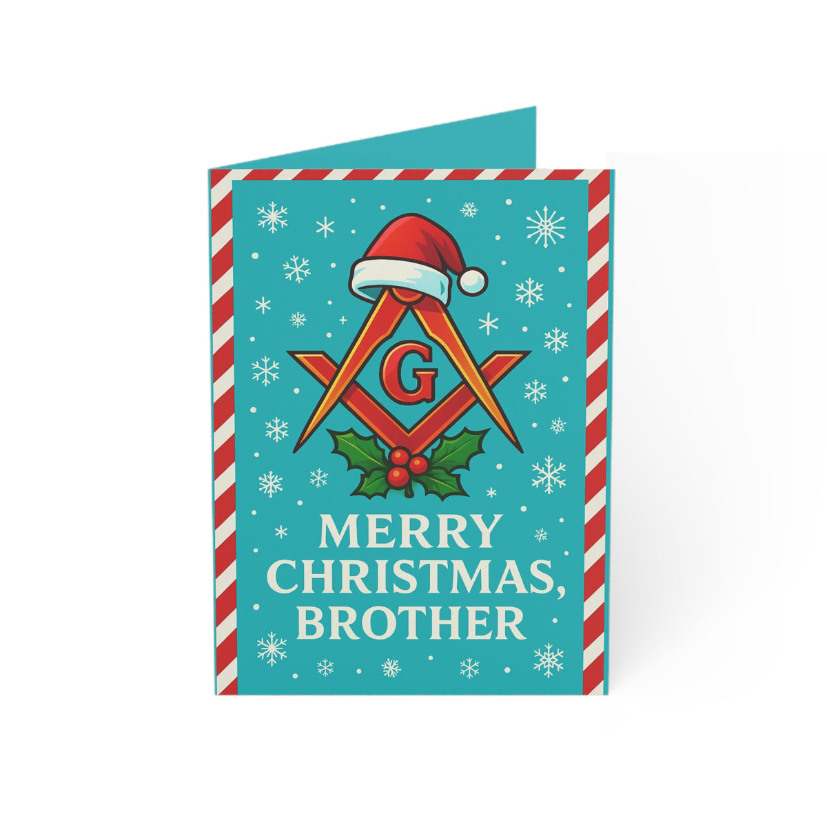 Master Mason Blue Lodge Greeting Card - (1, 10, 30, and 50pcs) - Bricks Masons