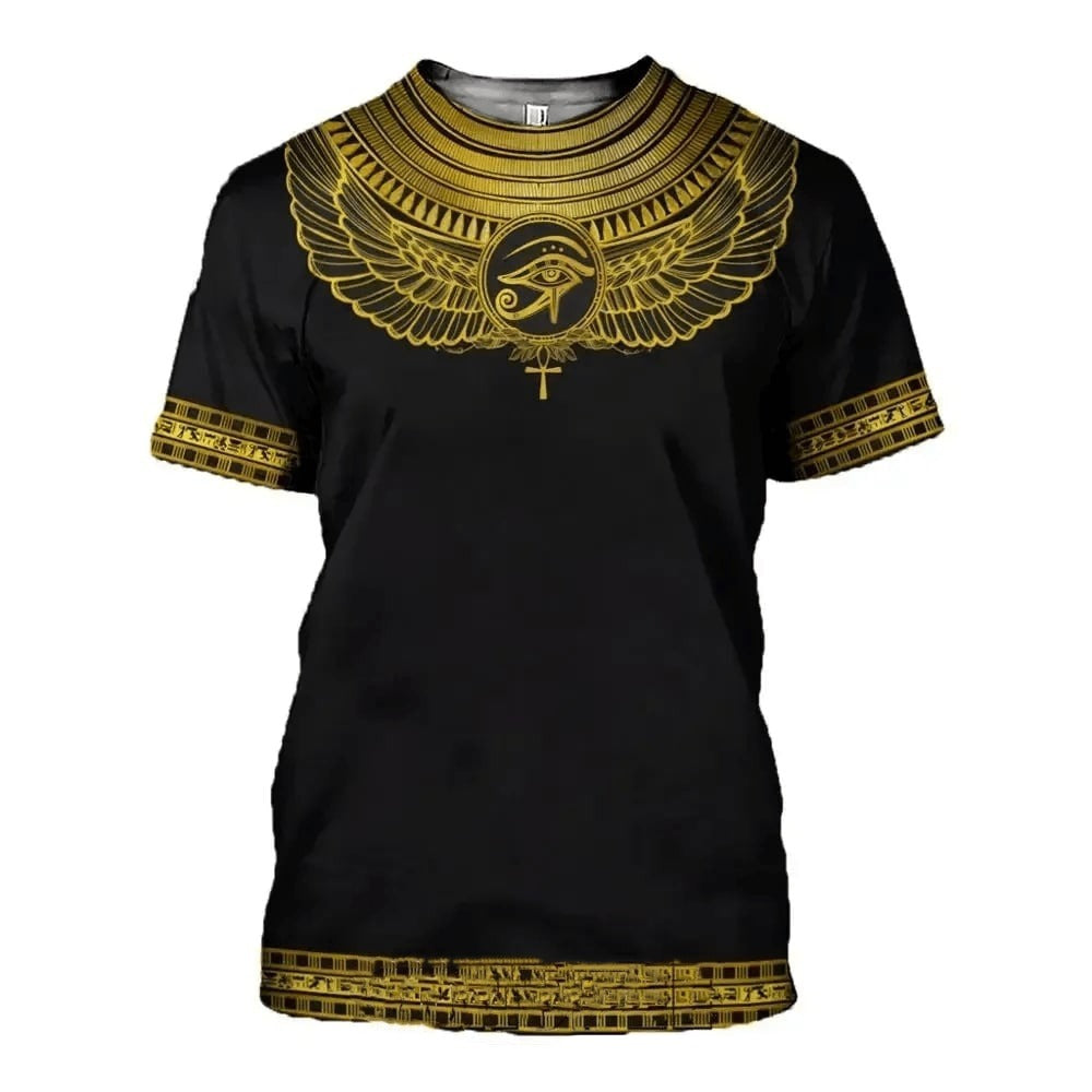 Ancient Egypt T-Shirt - 3D Printing Eye of Horus Egyptian Symbol - Bricks Masons