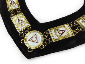 LOCOP PHA Chain Collar - Gold Plated on Black Velvet