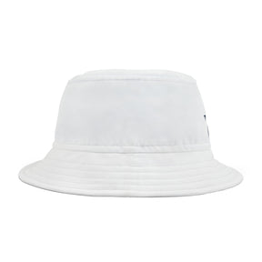 Master Mason Blue Lodge Bucket Hat - White Stitching USA FLAG S&C G - Bricks Masons