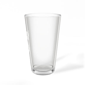 Master Mason Blue Lodge Pint Glass - Square & Compasses with G Design