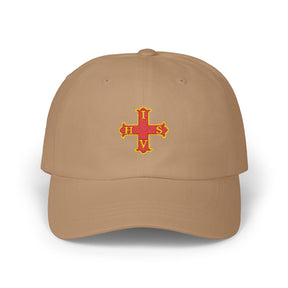 Red Cross of Constantine Baseball Cap - Cotton Various Colors - Bricks Masons