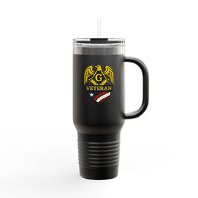 Master Mason Blue Lodge Ringneck Tumbler - Veteran Mason