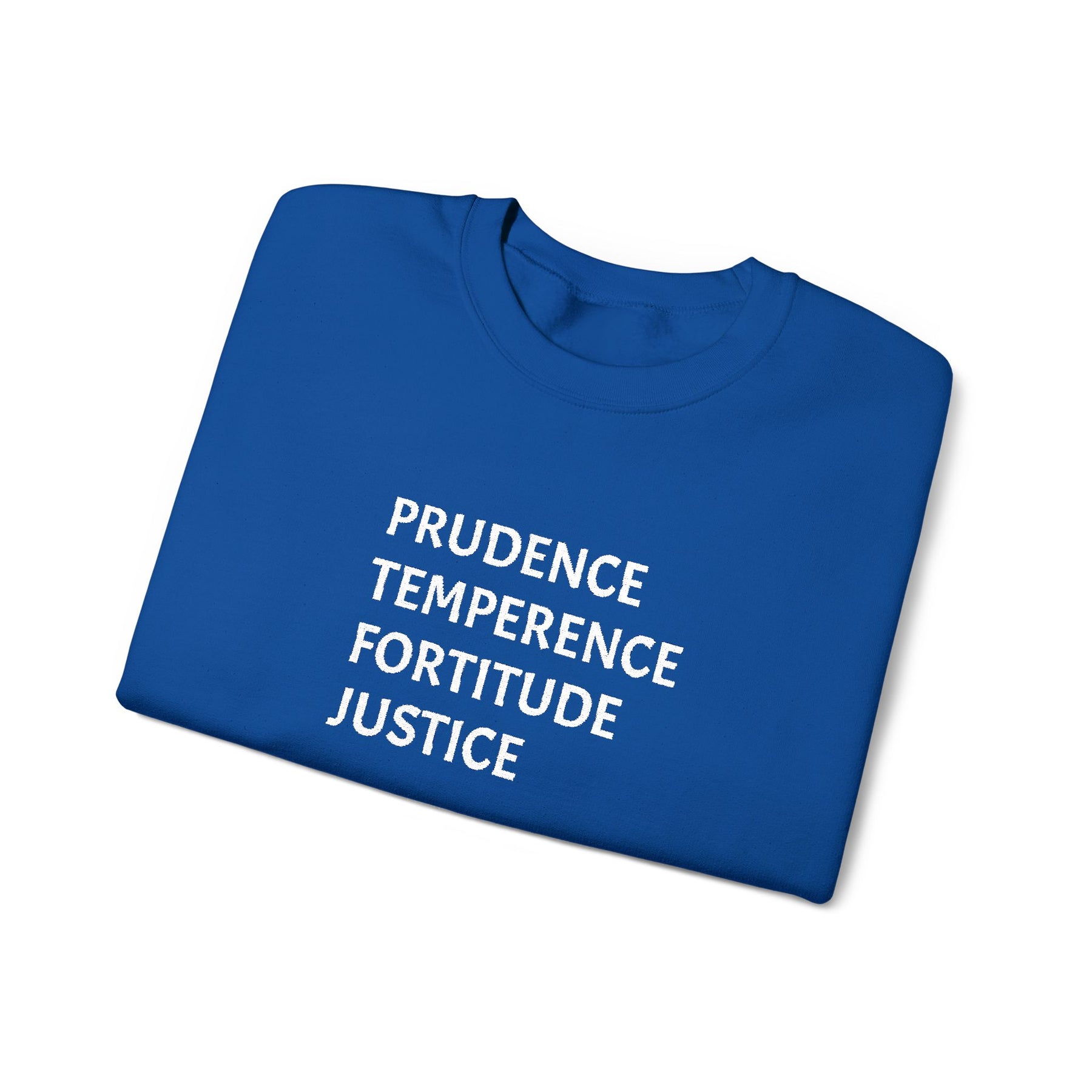 Sweatshirt - The Four Cardinal Virtues - Bricks Masons