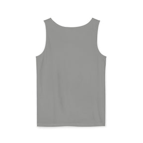 Past Master Blue Lodge Tank Top - Garment-Dyed Compass With Sun & Quadrant - Bricks Masons