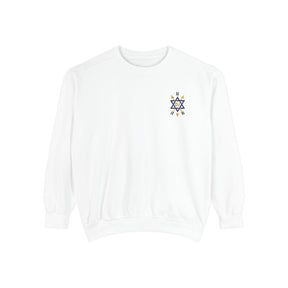 Order of the Secret Monitor Sweatshirt - Embroidered Gold & Purple Emblem - Bricks Masons