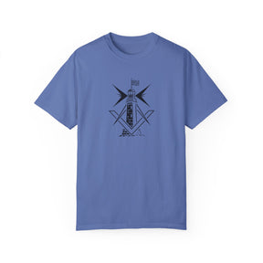 Master Mason Craft T-Shirt - United Kingdom Beacon of Brotherhood - Bricks Masons