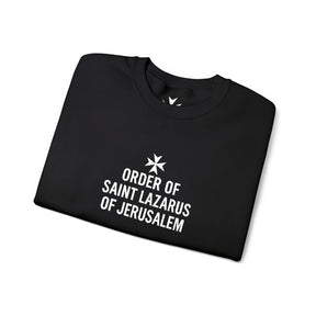 Order of Saint Lazarus Sweatshirt - Crewneck Signature Stitch - Bricks Masons