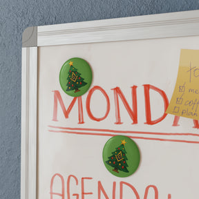 Master Mason Blue Lodge Refrigerator Magnet - Square & Compass G Christmas Magnet - Bricks Masons