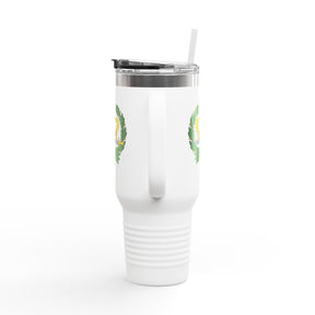 Order of the Amaranth Ringneck Tumbler - 40oz Stainless Steel & Insulated - Bricks Masons