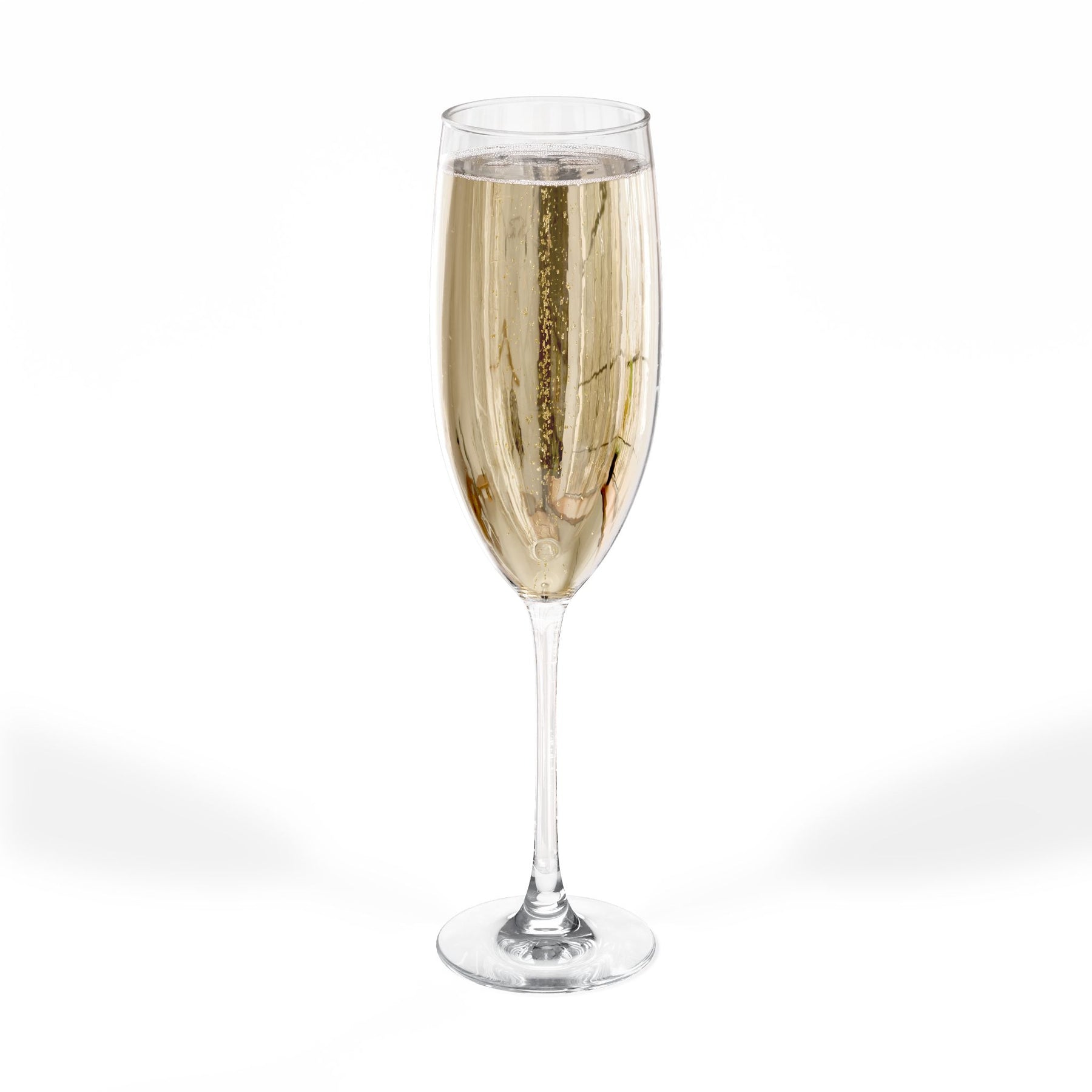 Master Mason Blue Lodge Champagne Flute - Served On The Level Square & Compass G