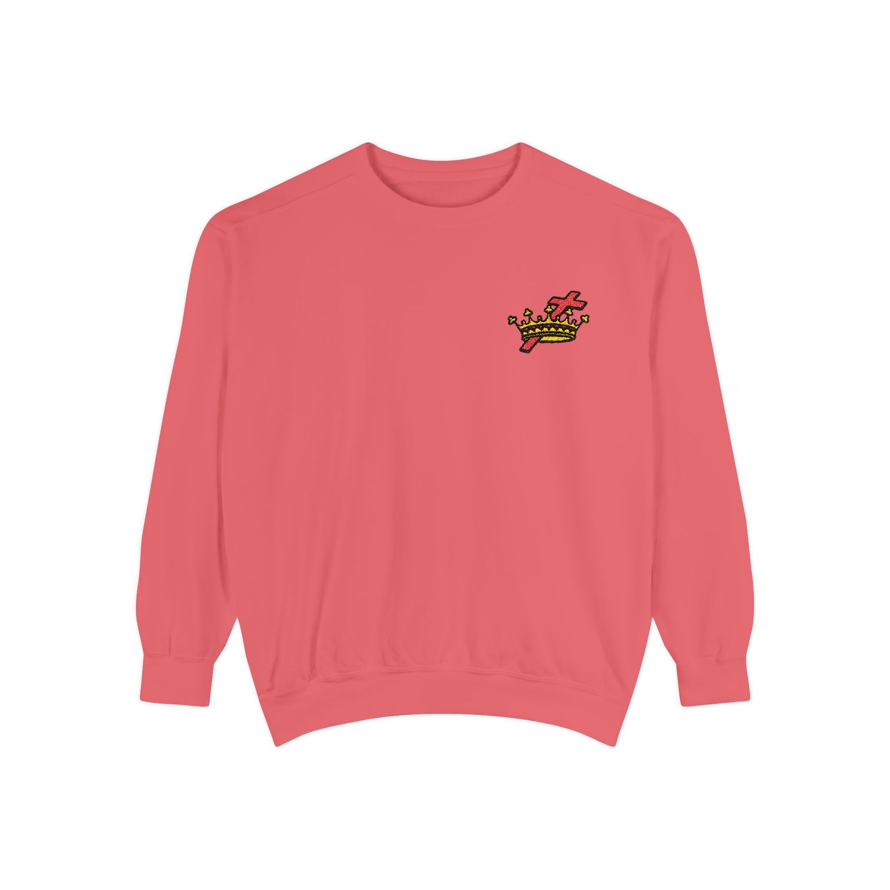Lady Knights Cyrene Sweatshirt - Cross & Crown Front Embroidery - Bricks Masons