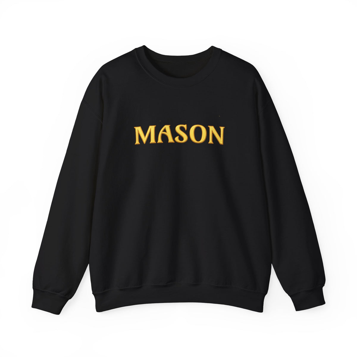 Master Mason Blue Lodge Sweatshirt - Mason S&C G with Twin Pillars - Bricks Masons