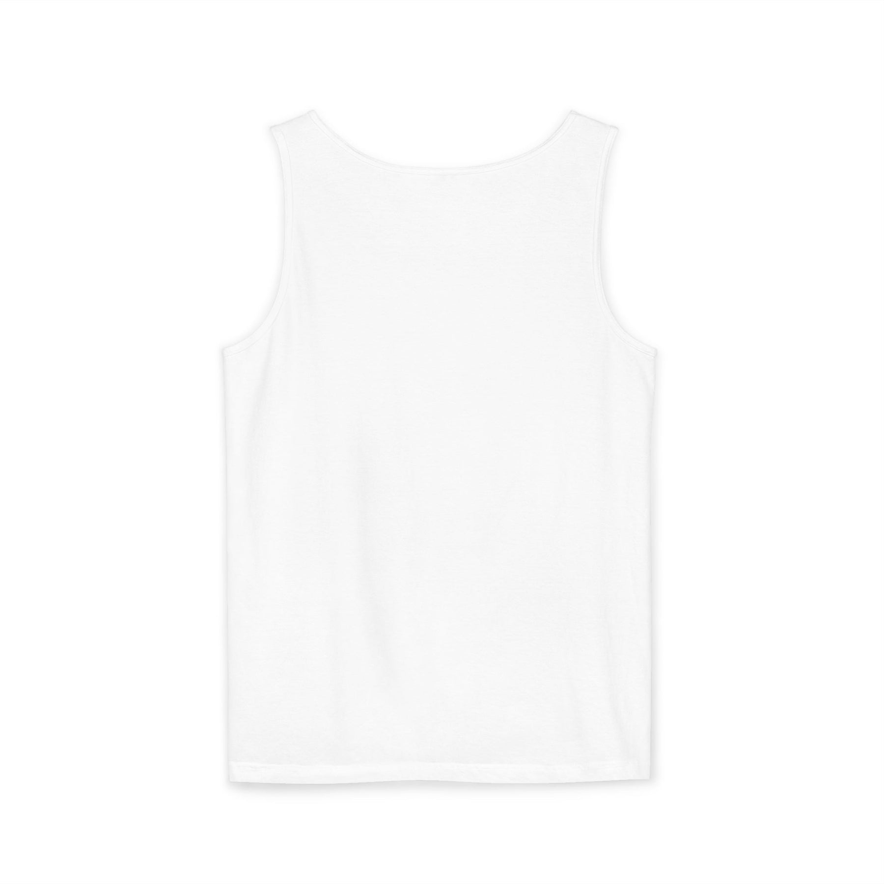 Past Master Blue Lodge Tank Top - Garment-Dyed Compass With Sun & Quadrant - Bricks Masons