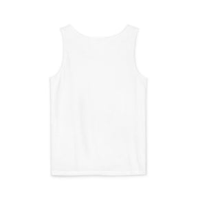 Past Master Blue Lodge Tank Top - Garment-Dyed Compass With Sun & Quadrant - Bricks Masons