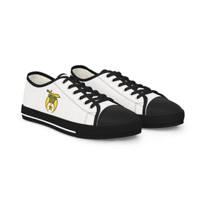 Daughters of Sphinx Sneaker - Low Top Sneaker Black & White - Bricks Masons