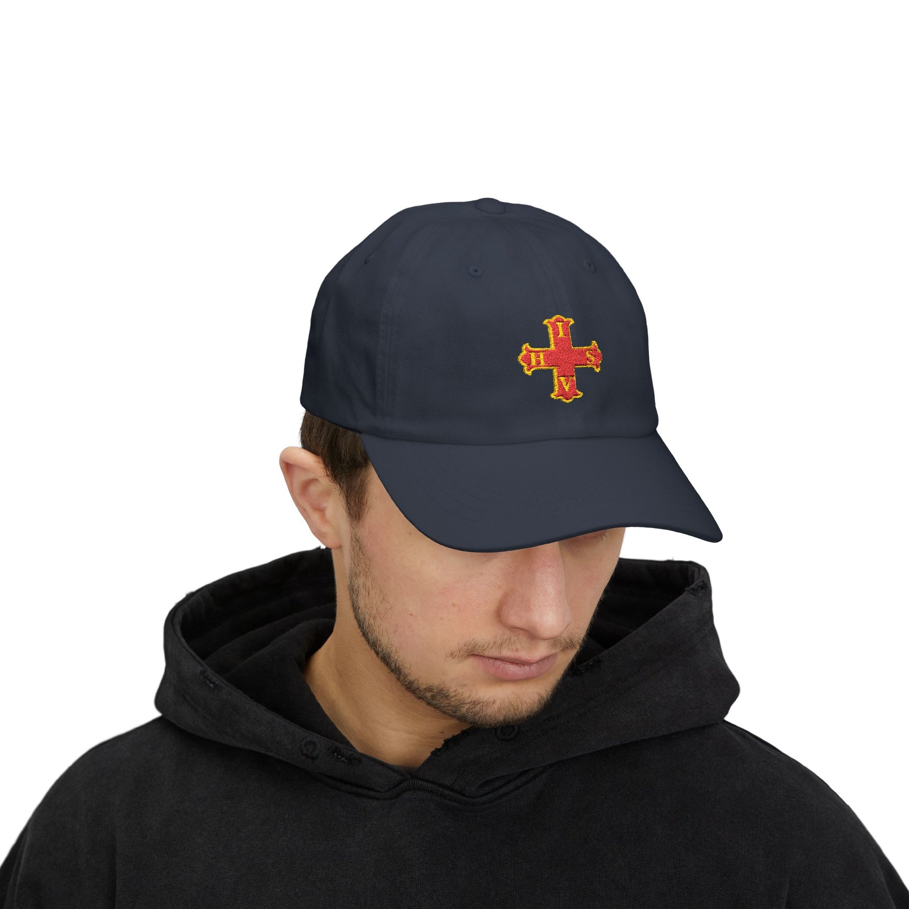 Red Cross of Constantine Baseball Cap - Cotton Various Colors - Bricks Masons