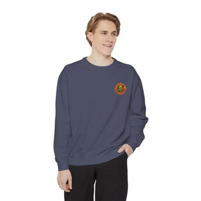 Master Mason Blue Lodge Sweatshirt - Embroidered Emblem Fire Fighter - Bricks Masons