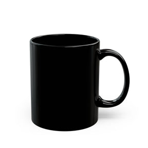 Heroines of Jericho Mug - Black with Spinning Wheel and Chair Emblem - Bricks Masons