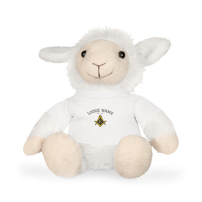 Master Mason Blue Lodge Teddy Bear - Personalizable 4 Plushies - Bricks Masons