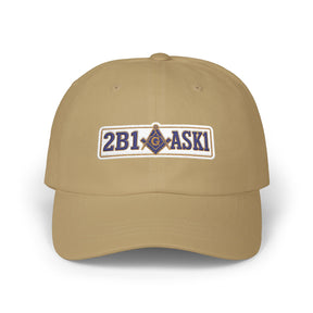 Master Mason Blue Lodge Baseball Cap - Cotton Various Colors 2B1 ASK1 - Bricks Masons