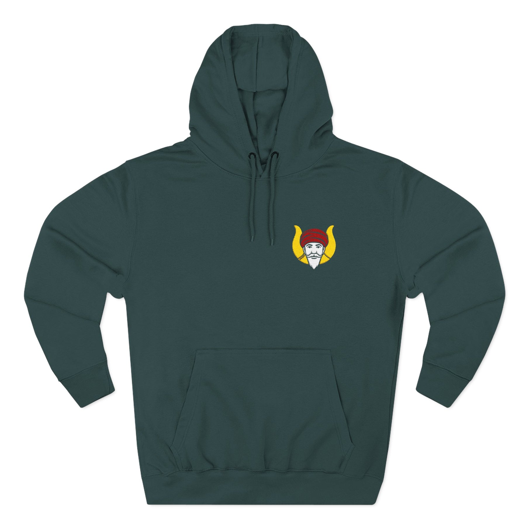 GROTTO Hoodie - Front Embroidered Emblem - Bricks Masons