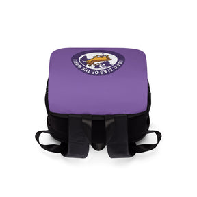 Elks of the World Backpack - IBPO Purple With  Multiple Compartments - Bricks Masons