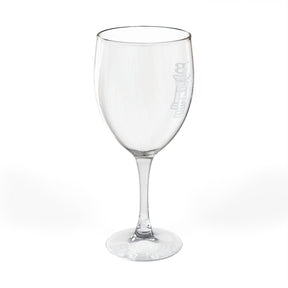 Master Mason Blue Lodge Wine Glass - Square & Compasses with J&B Pillars Emblem - Bricks Masons