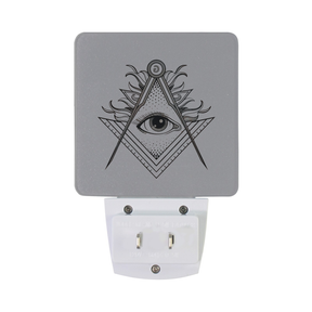 Master Mason Blue Lodge LED Sign - 2 Pieces Plug-in