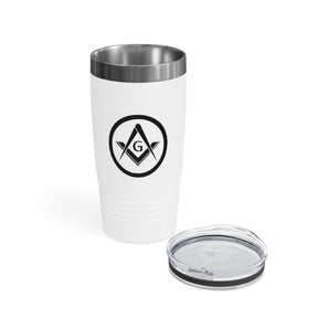 Master Mason Blue Lodge Ringneck Tumbler - 20oz Square & Compass G