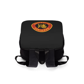 Heroines of Jericho Backpack - Vibrant Red & Yellow Emblem - Bricks Masons