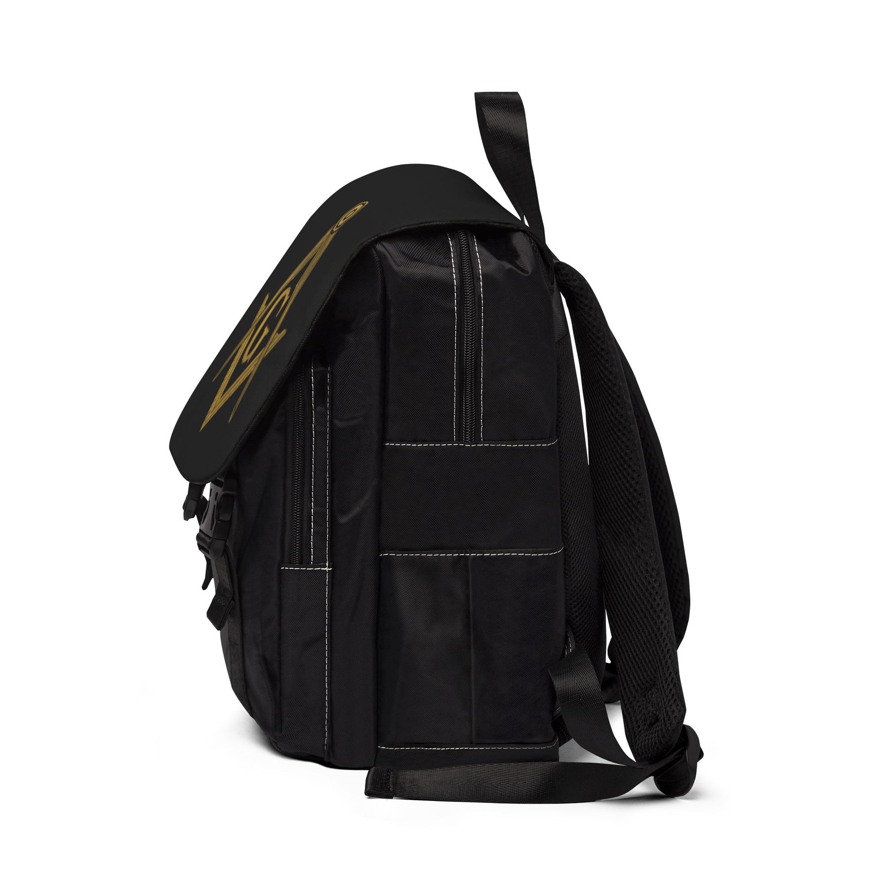 Master Mason Blue Lodge Backpack - Gold Square & Compass G - Bricks Masons