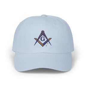 Master Mason Blue Lodge Australia Jurisdiction Baseball Cap - Australia Flag Square & Compass G - Bricks Masons