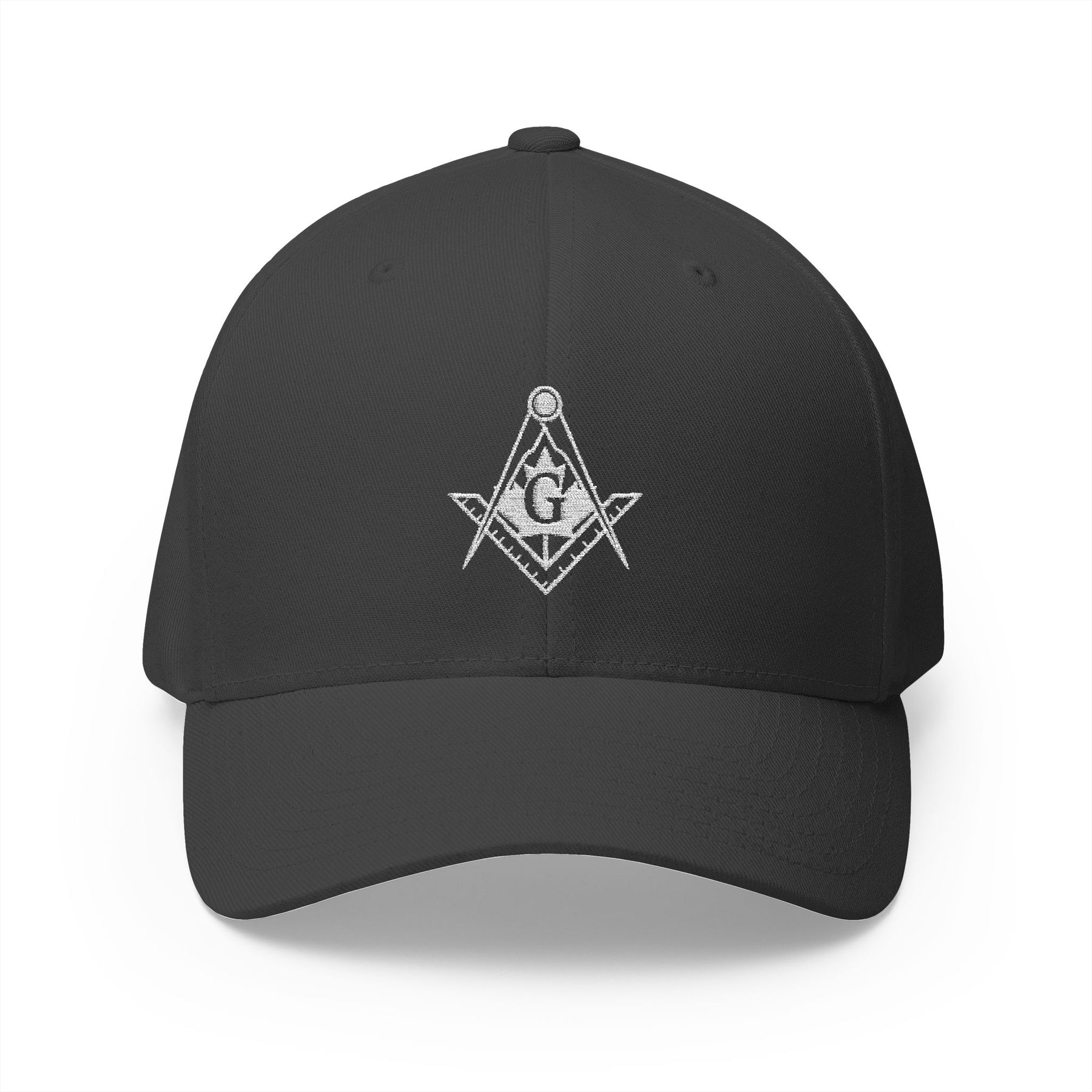 Master Mason Blue Lodge Canada Jurisdiction Baseball Cap - Embroidered Closed-Back Cap - Bricks Masons