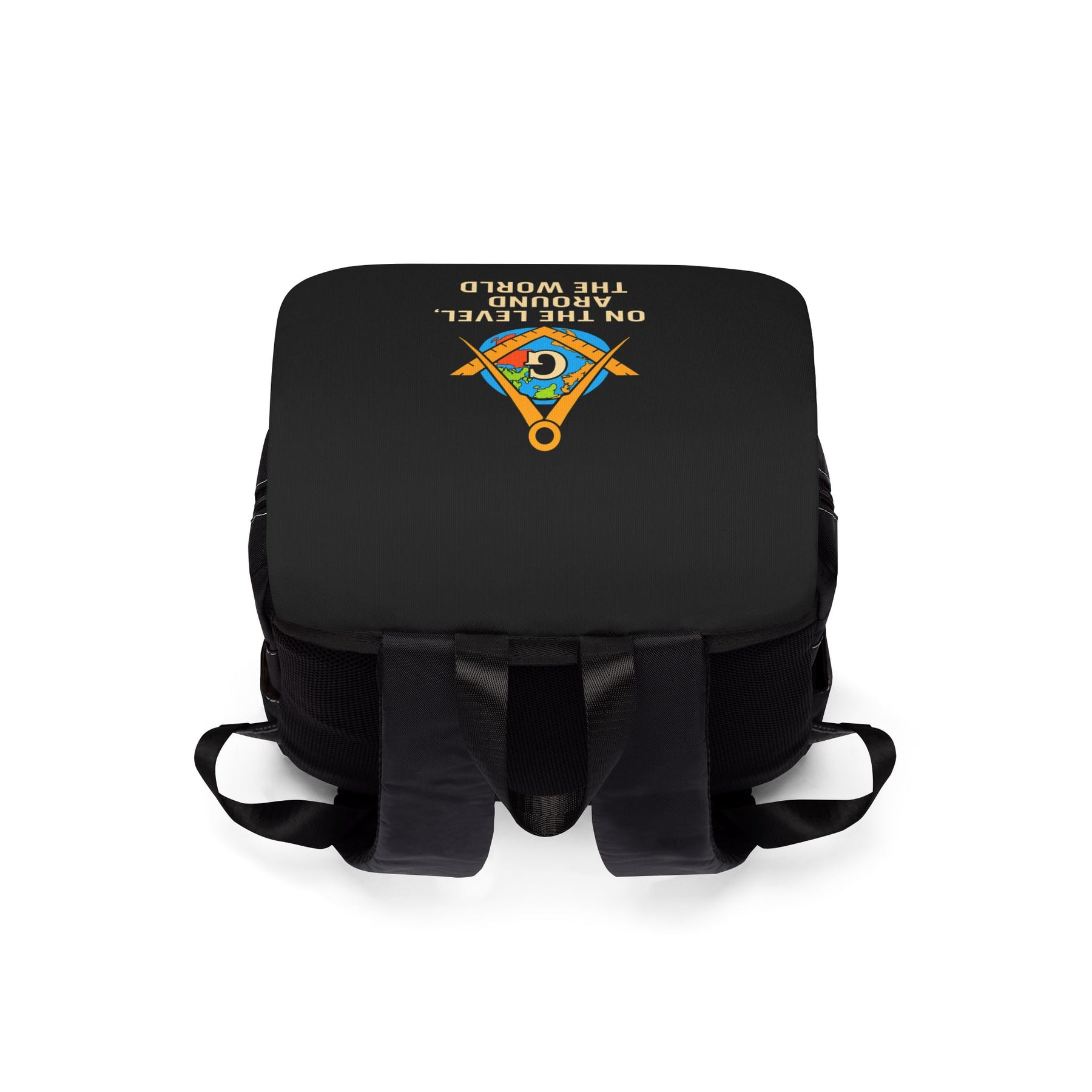 Master Mason Blue Lodge Backpack - On The Level Around The World - Bricks Masons