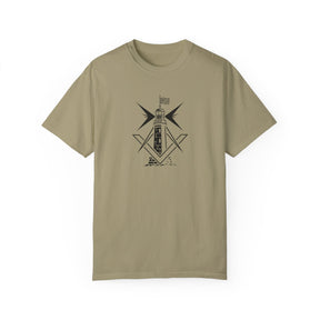 Master Mason Craft T-Shirt - United Kingdom Beacon of Brotherhood - Bricks Masons