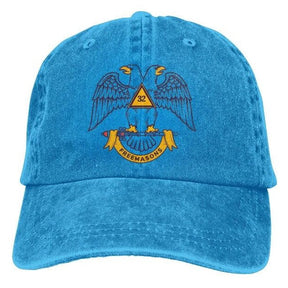 32nd Degree Scottish Rite Baseball Cap - Adjustable - Bricks Masons