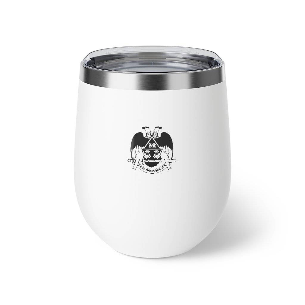 32nd Degree Scottish Rite Vacuum Cup - Wings Down Various Colors - Bricks Masons