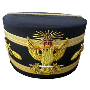 33rd Degree Crown Cap - Wings Up Black - Bricks Masons