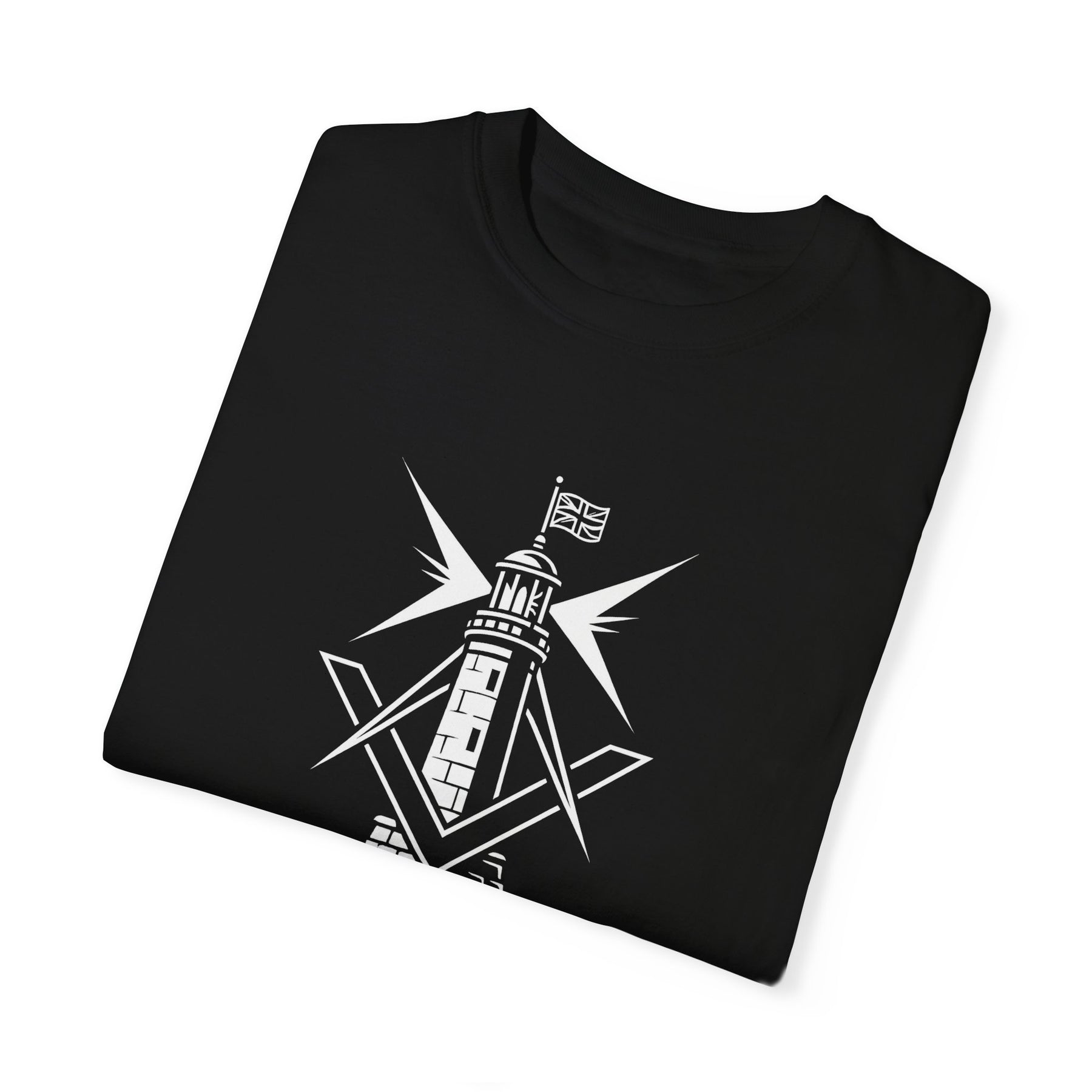 Master Mason Craft T-Shirt - United Kingdom Beacon of Brotherhood - Bricks Masons