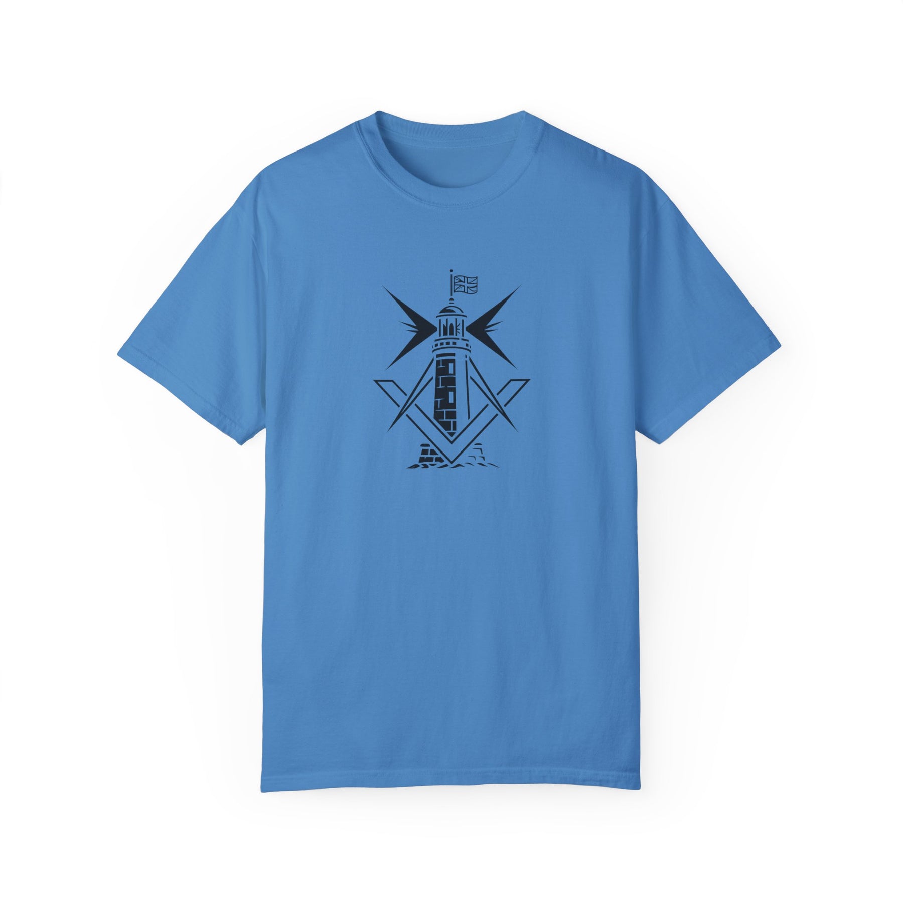 Master Mason Craft T-Shirt - United Kingdom Beacon of Brotherhood - Bricks Masons
