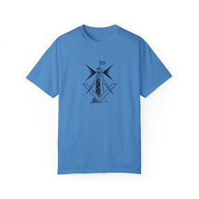 Master Mason Craft T-Shirt - United Kingdom Beacon of Brotherhood - Bricks Masons