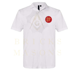 Heroines Of Jericho Polo Shirt - Cotton Various Colors - Bricks Masons