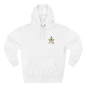 International Masons Hoodie - Front Stitch Design - Bricks Masons