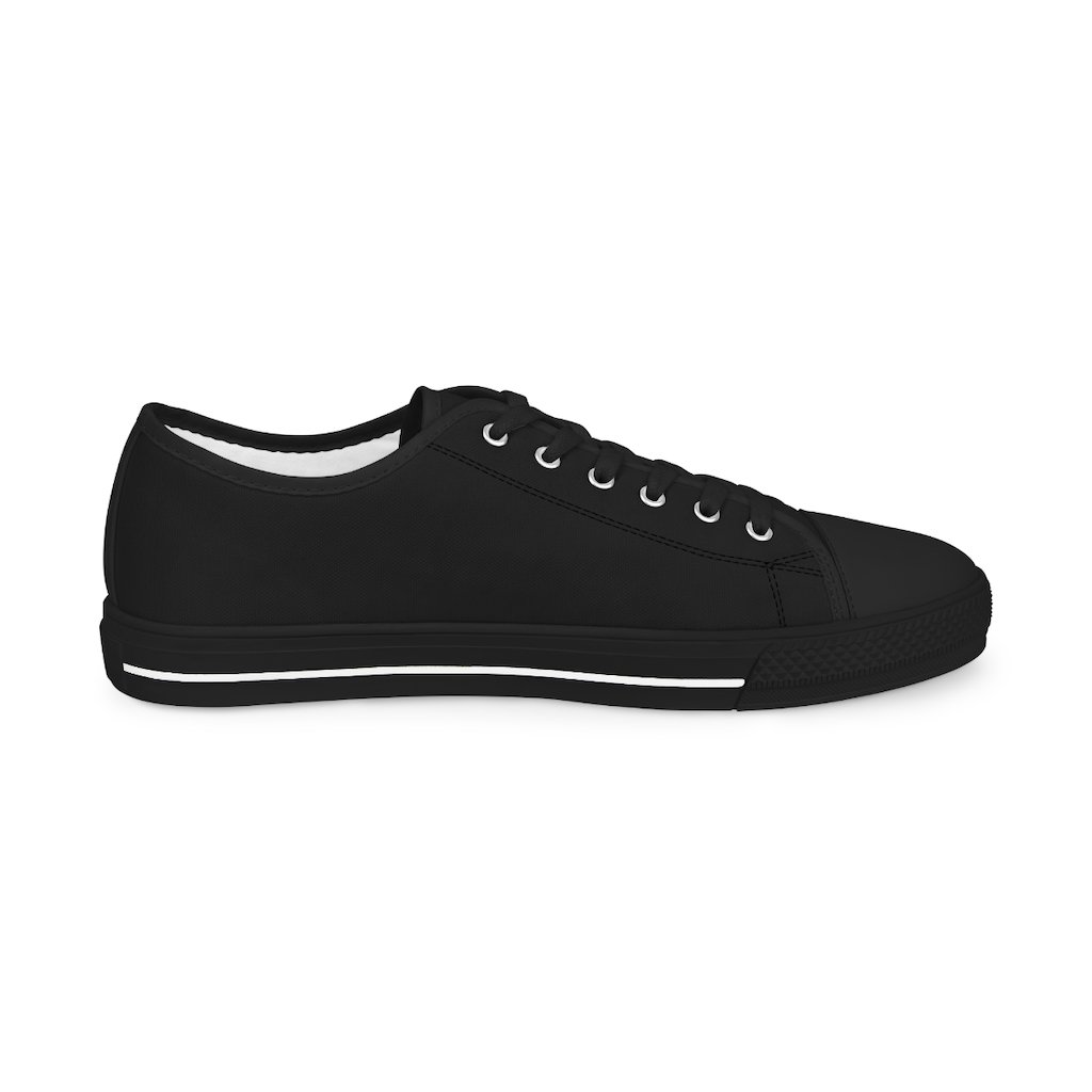 Council Sneaker - Low Top Black & White