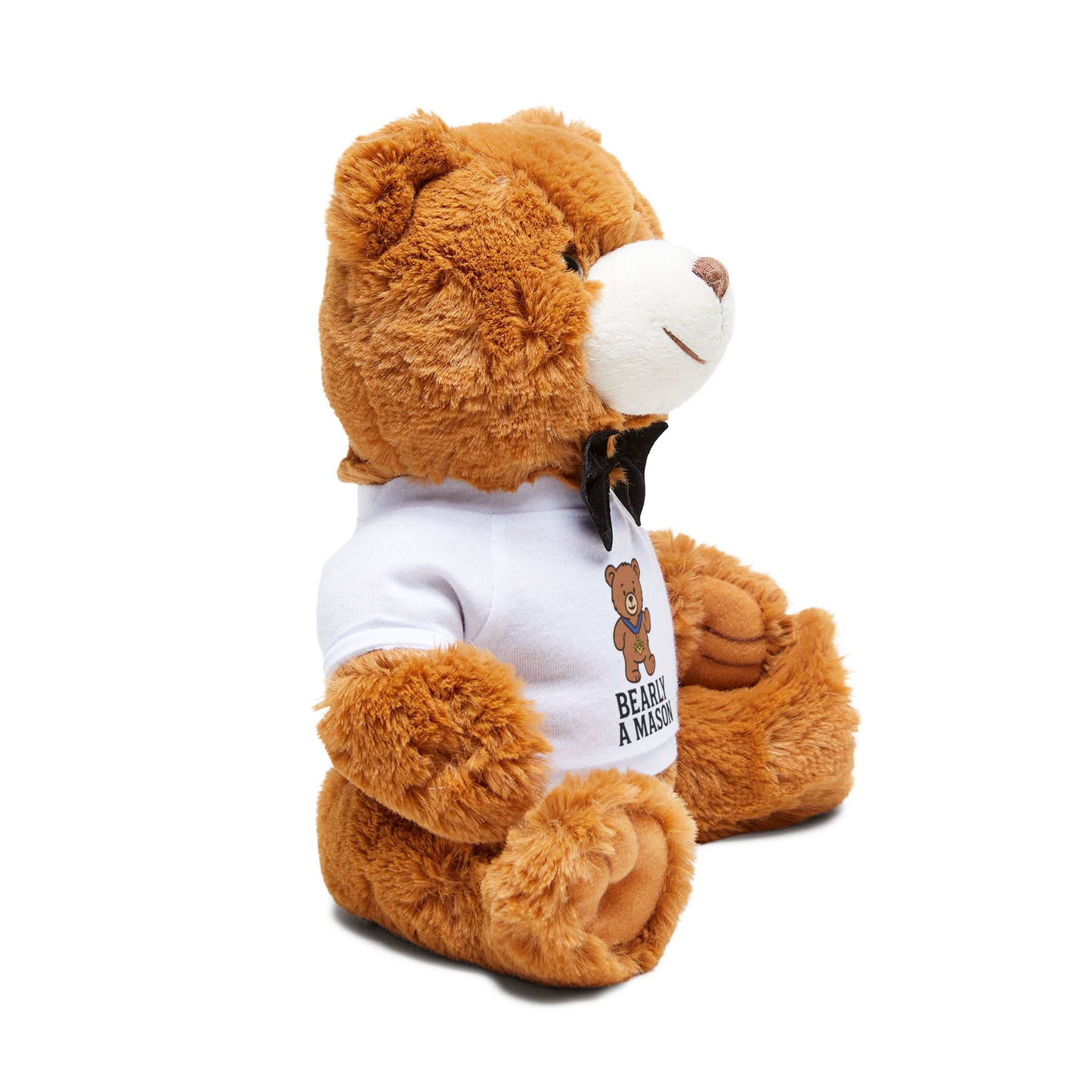 Master Mason Blue Lodge Teddy Bear - Bearly A Mason Plushie - Bricks Masons