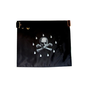 4th Degree Scottish Rite Apron - White, Sky Blue with Sprig Acacia Embroidery - Bricks Masons