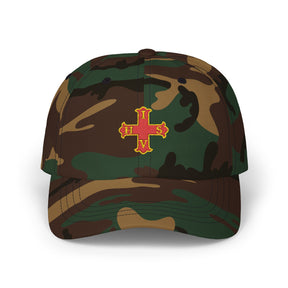 Red Cross of Constantine Baseball Cap - Cotton Various Colors - Bricks Masons