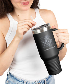 Master Mason Blue Lodge Ringneck Tumbler - Constructed with Purpose S&C G