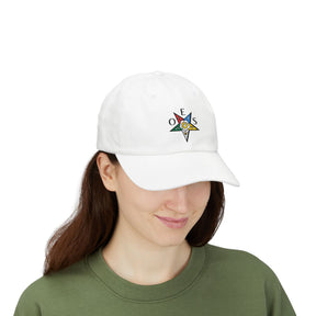 OES Baseball Cap - Various Colors Embroidery OES Emblem Pointing Down - Bricks Masons